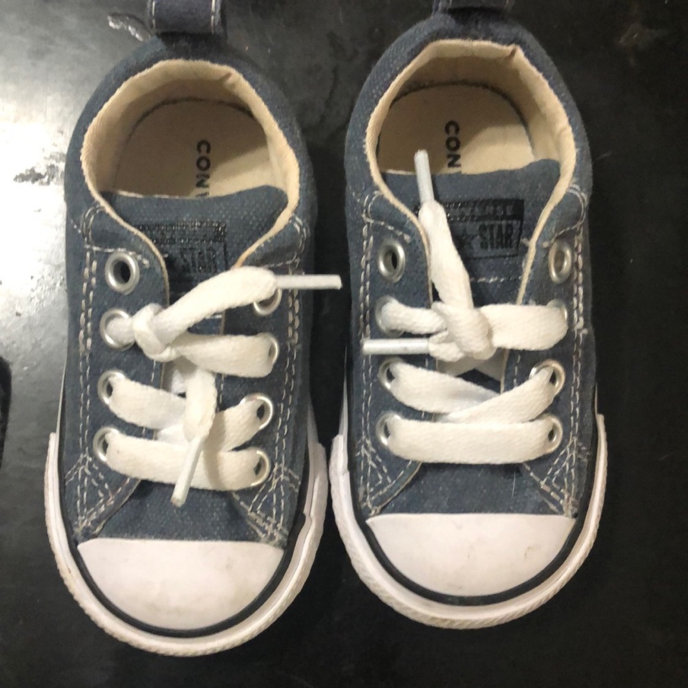 Converse jean material shoes